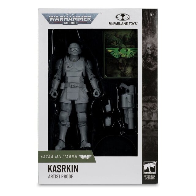 Warhammer 40k Action Figure Kasrkin (Astra Militarum) Artist Proof 18cm