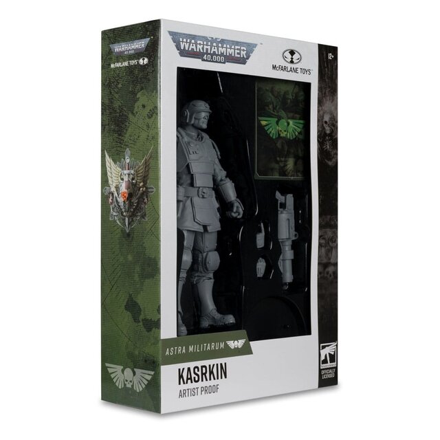 Warhammer 40k Action Figure Kasrkin (Astra Militarum) Artist Proof 18cm