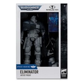 Warhammer 40k Action Figure Eliminator (Space Marine) Artist Proof 18cm