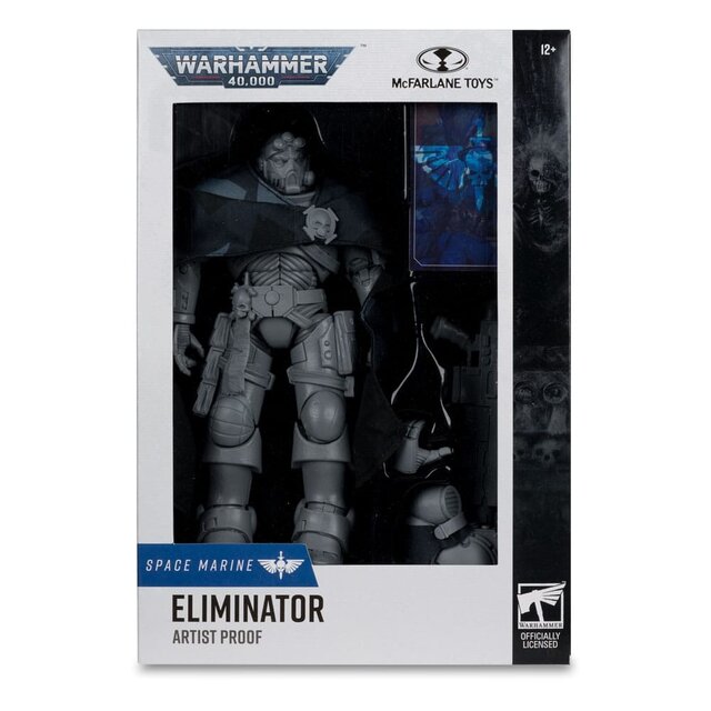Warhammer 40k Action Figure Eliminator (Space Marine) Artist Proof 18cm