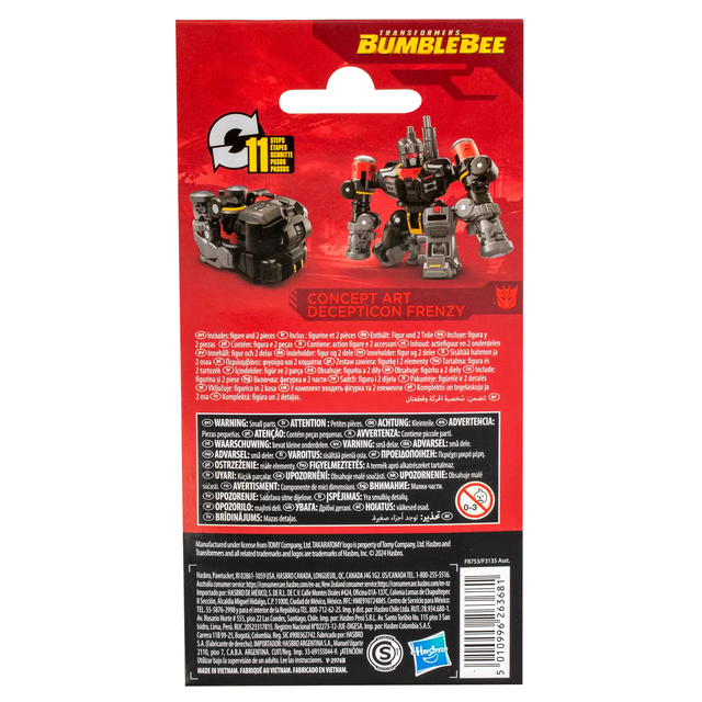 Transformers Studio Series Core Class Concept Art Decepticon Frenzy 9cm Transformers Studio Series Core Class Concept Art Decepticon Frenzy 9cm