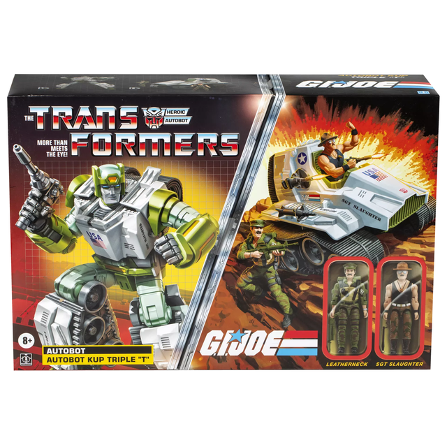 G.I. Joe x Transformers Autobot Kup Triple T 23cm