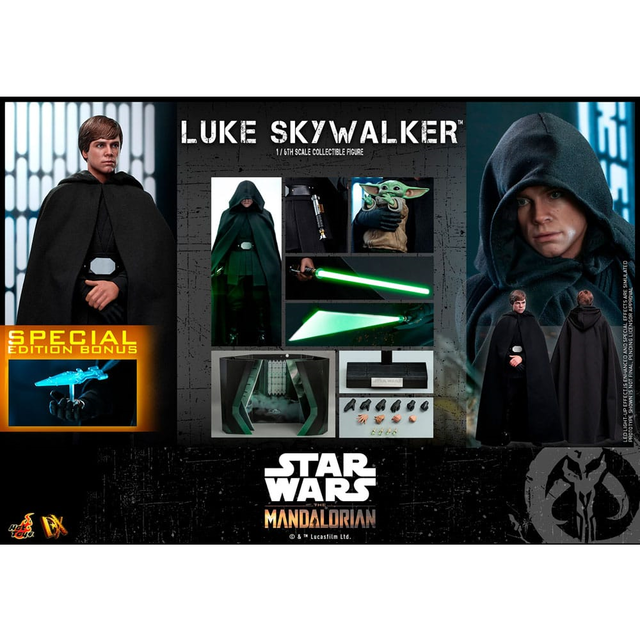 Star Wars: The Mandalorian DX Action Figure 1/6 Luke Skywalker Deluxe Version Special Edition 30cm Star Wars: The Mandalorian DX Action Figure 1/6 Luke Skywalker Deluxe Version Special Edition 30cm
