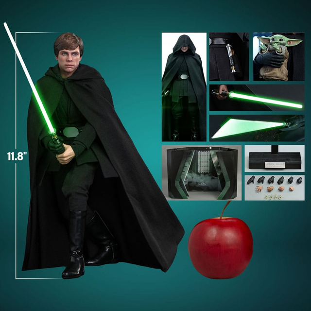 Star Wars: The Mandalorian DX Action Figure 1/6 Luke Skywalker Deluxe Version Special Edition 30cm Star Wars: The Mandalorian DX Action Figure 1/6 Luke Skywalker Deluxe Version Special Edition 30cm