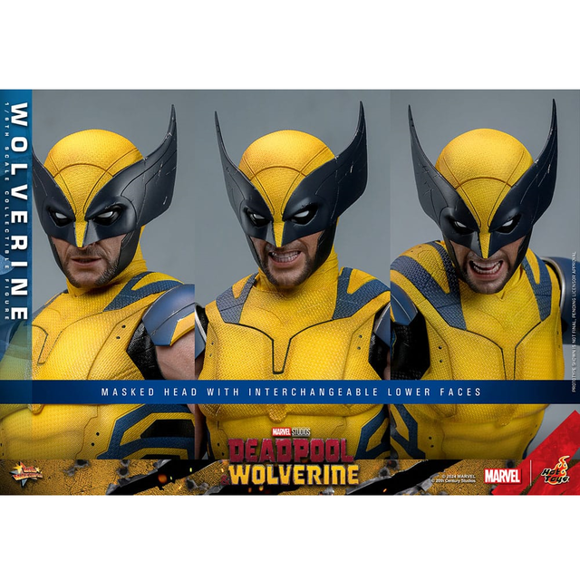 Deadpool & Wolverine Movie Masterpiece Action Figure 1/6 Wolverine 31cm