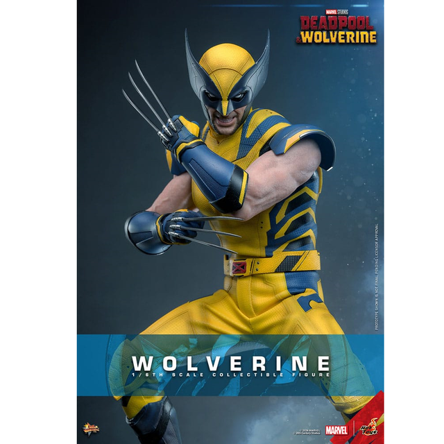Deadpool & Wolverine Movie Masterpiece Action Figure 1/6 Wolverine 31cm