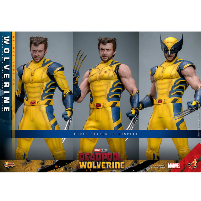 Deadpool & Wolverine Movie Masterpiece Action Figure 1/6 Wolverine (Deluxe Version) 31cm