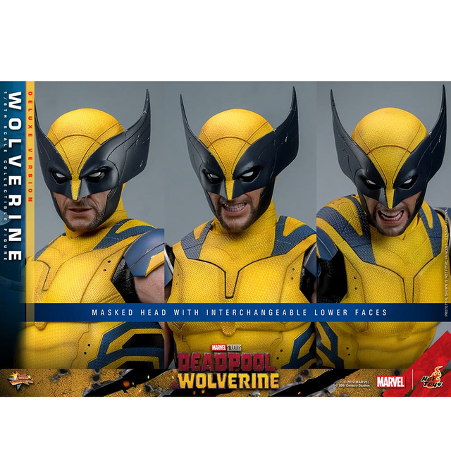 Deadpool & Wolverine Movie Masterpiece Action Figure 1/6 Wolverine (Deluxe Version) 31cm
