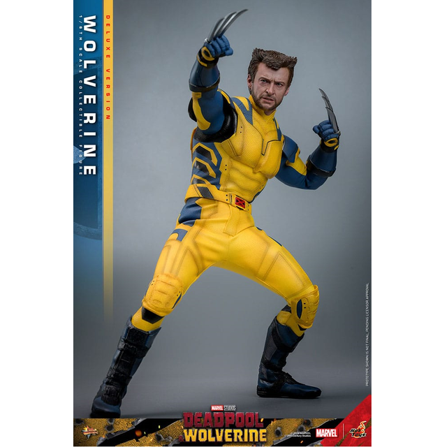 Deadpool & Wolverine Movie Masterpiece Action Figure 1/6 Wolverine (Deluxe Version) 31cm