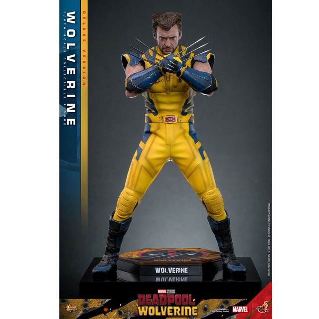 Deadpool & Wolverine Movie Masterpiece Action Figure 1/6 Wolverine (Deluxe Version) 31cm