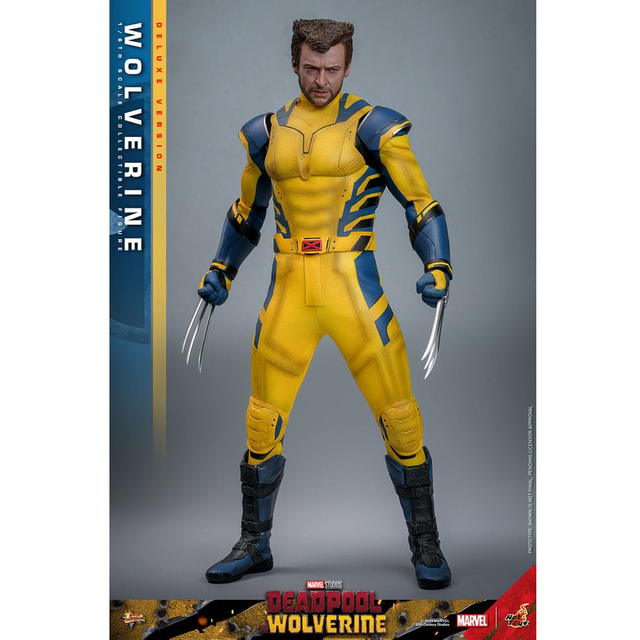 Deadpool & Wolverine Movie Masterpiece Action Figure 1/6 Wolverine (Deluxe Version) 31cm