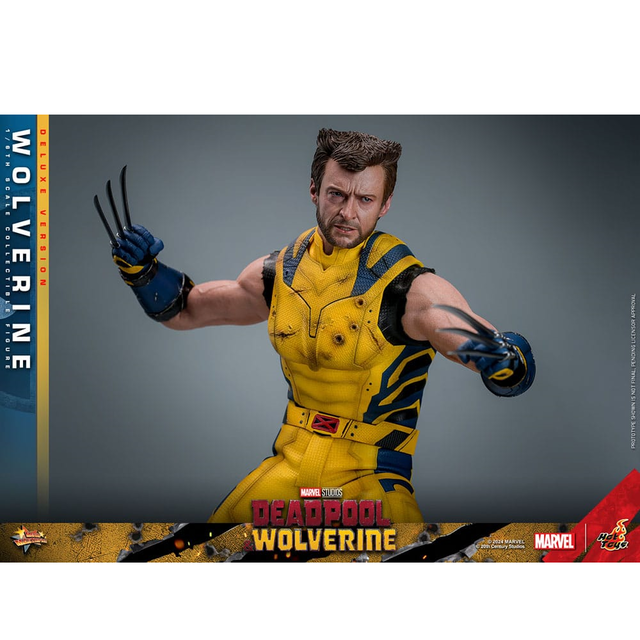 Deadpool & Wolverine Movie Masterpiece Action Figure 1/6 Wolverine (Deluxe Version) 31cm
