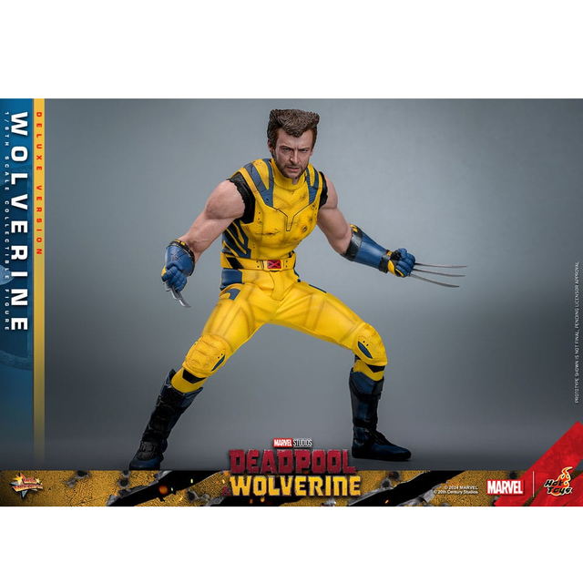 Deadpool & Wolverine Movie Masterpiece Action Figure 1/6 Wolverine (Deluxe Version) 31cm