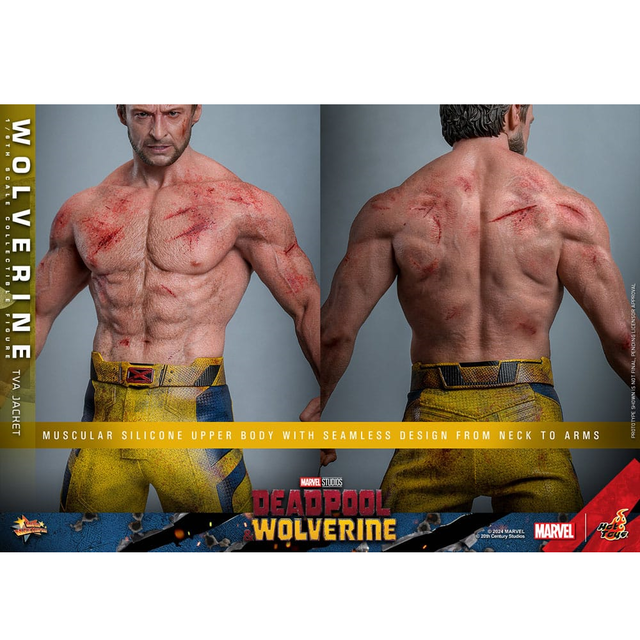 Deadpool & Wolverine Movie Masterpiece Action Figure 1/6 Wolverine (TVA Jacket Version) 31cm Deadpool & Wolverine Movie Masterpiece Action Figure 1/6 Wolverine (TVA Jacket Version) 31cm