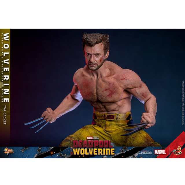 Deadpool & Wolverine Movie Masterpiece Action Figure 1/6 Wolverine (TVA Jacket Version) 31cm Deadpool & Wolverine Movie Masterpiece Action Figure 1/6 Wolverine (TVA Jacket Version) 31cm