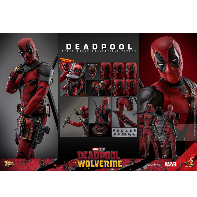 Deadpool & Wolverine Movie Masterpiece Action Figure 1/6 Deadpool 31cm Deadpool & Wolverine Movie Masterpiece Action Figure 1/6 Deadpool 31cm
