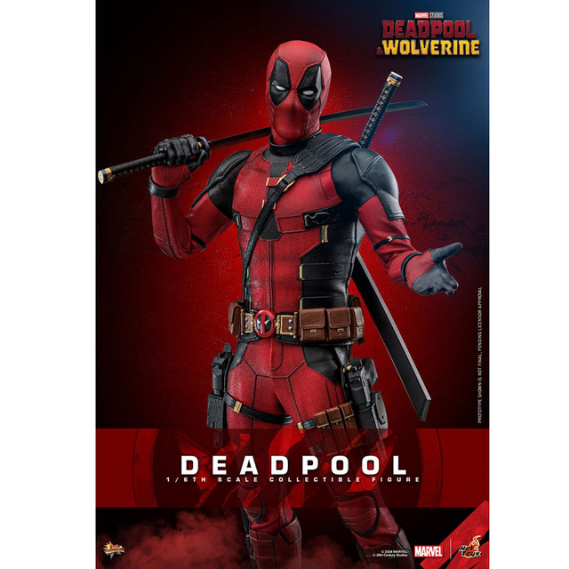 Deadpool & Wolverine Movie Masterpiece Action Figure 1/6 Deadpool 31cm Deadpool & Wolverine Movie Masterpiece Action Figure 1/6 Deadpool 31cm