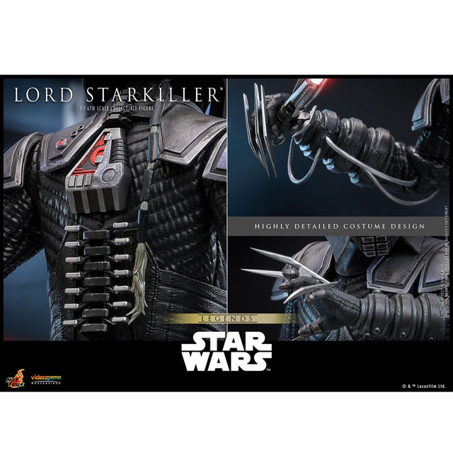 Star Wars Legends Videogame Masterpiece Action Figure 1/6 Lord Starkiller 31cm