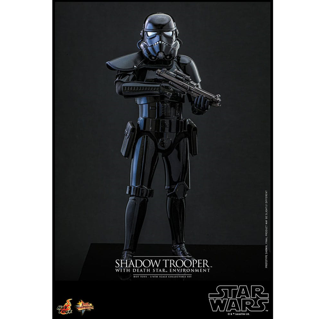 Star Wars Movie Masterpiece Action Figure 1/6 Shadow Trooper with Death Star Environment 30cm