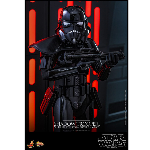 Star Wars Movie Masterpiece Action Figure 1/6 Shadow Trooper with Death Star Environment 30cm