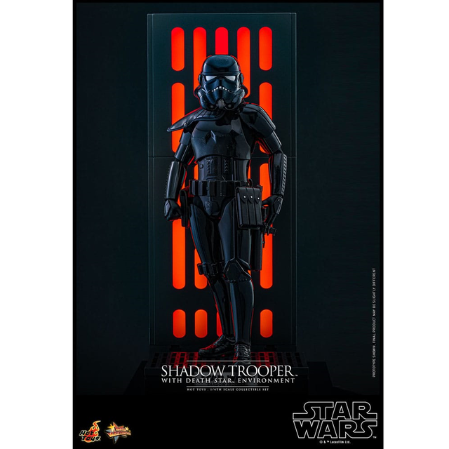 Star Wars Movie Masterpiece Action Figure 1/6 Shadow Trooper with Death Star Environment 30cm