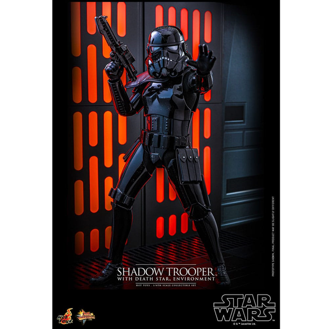 Star Wars Movie Masterpiece Action Figure 1/6 Shadow Trooper with Death Star Environment 30cm