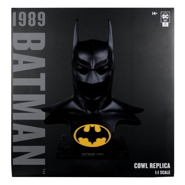 Batman 1989 DC Direct Replica 1/1 Batman Cowl 62cm