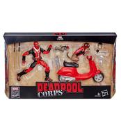 Deadpool Corps Marvel Legends Vehicle with Figure Deadpool with Scooter 15cm