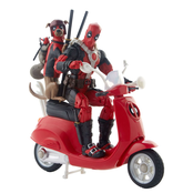 Deadpool Corps Marvel Legends Vehicle with Figure Deadpool with Scooter 15cm