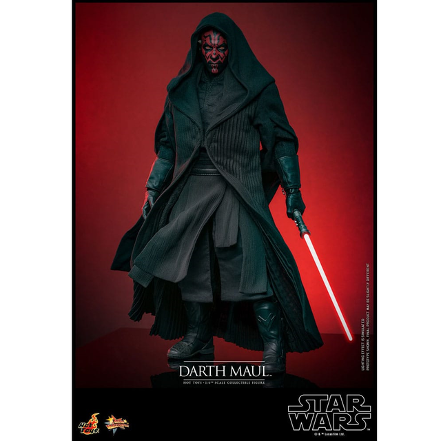 Star Wars Episode I Movie Masterpiece Action Figure 1/6 Darth Maul with Speeder 29cm
