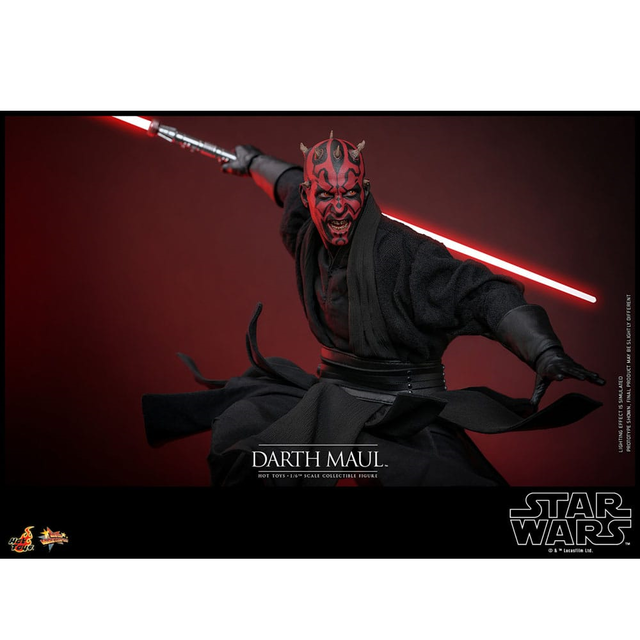 Star Wars Episode I Movie Masterpiece Action Figure 1/6 Darth Maul with Speeder 29cm