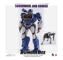 Transformers Bumblebee DLX Action Figure 2-Pack 1/6 Soundwave & Ravage 28cm
