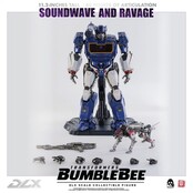 Transformers Bumblebee DLX Action Figure 2-Pack 1/6 Soundwave & Ravage 28cm
