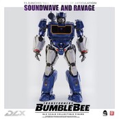 Transformers Bumblebee DLX Action Figure 2-Pack 1/6 Soundwave & Ravage 28cm