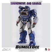 Transformers Bumblebee DLX Action Figure 2-Pack 1/6 Soundwave & Ravage 28cm