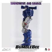 Transformers Bumblebee DLX Action Figure 2-Pack 1/6 Soundwave & Ravage 28cm