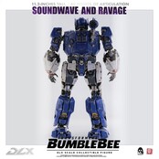 Transformers Bumblebee DLX Action Figure 2-Pack 1/6 Soundwave & Ravage 28cm