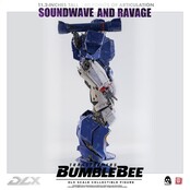 Transformers Bumblebee DLX Action Figure 2-Pack 1/6 Soundwave & Ravage 28cm