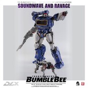 Transformers Bumblebee DLX Action Figure 2-Pack 1/6 Soundwave & Ravage 28cm