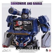 Transformers Bumblebee DLX Action Figure 2-Pack 1/6 Soundwave & Ravage 28cm