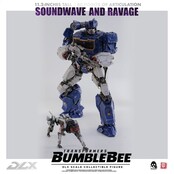 Transformers Bumblebee DLX Action Figure 2-Pack 1/6 Soundwave & Ravage 28cm