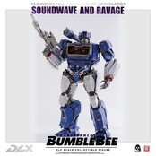 Transformers Bumblebee DLX Action Figure 2-Pack 1/6 Soundwave & Ravage 28cm