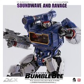 Transformers Bumblebee DLX Action Figure 2-Pack 1/6 Soundwave & Ravage 28cm