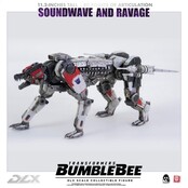 Transformers Bumblebee DLX Action Figure 2-Pack 1/6 Soundwave & Ravage 28cm