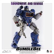 Transformers Bumblebee DLX Action Figure 2-Pack 1/6 Soundwave & Ravage 28cm