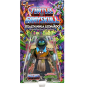 MOTU x TMNT: Turtles of Grayskull Action Figure Stealth Ninja Leonardo 14cm