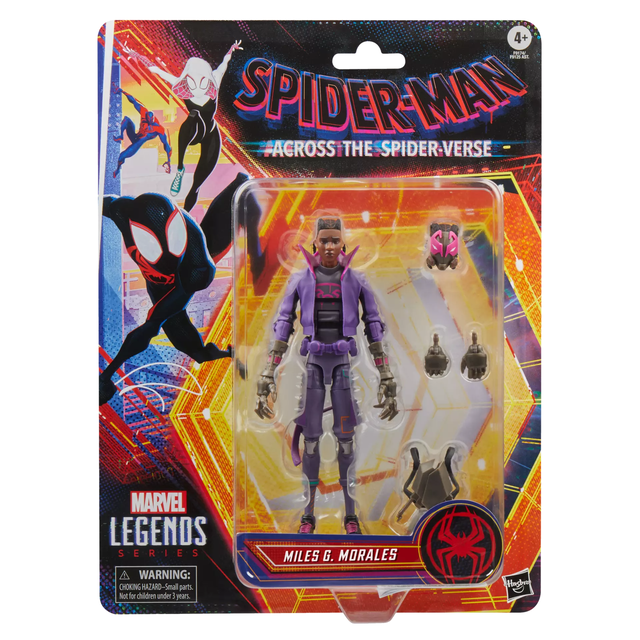 Spider-Man: Across the Spider-Verse Marvel Legends Miles G. Morales 15cm