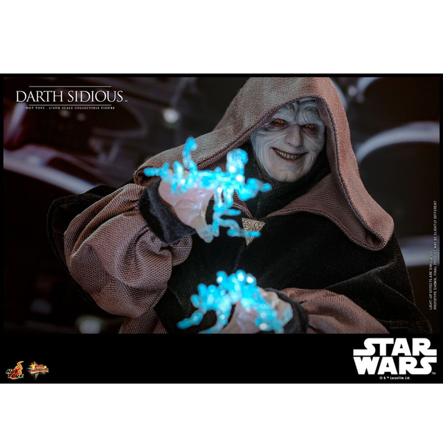 Star Wars Movie Masterpiece Action Figure 1/6 Darth Sidious 29cm