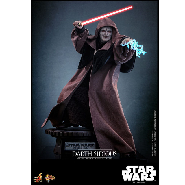 Star Wars Movie Masterpiece Action Figure 1/6 Darth Sidious 29cm