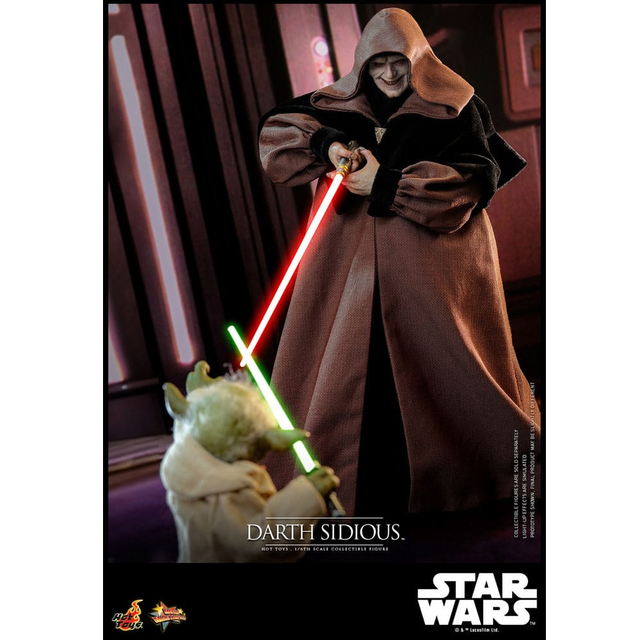 Star Wars Movie Masterpiece Action Figure 1/6 Darth Sidious 29cm